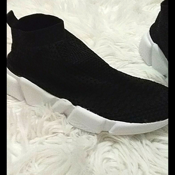 Woman high top sock sneaker shoe - Picture 2 of 2